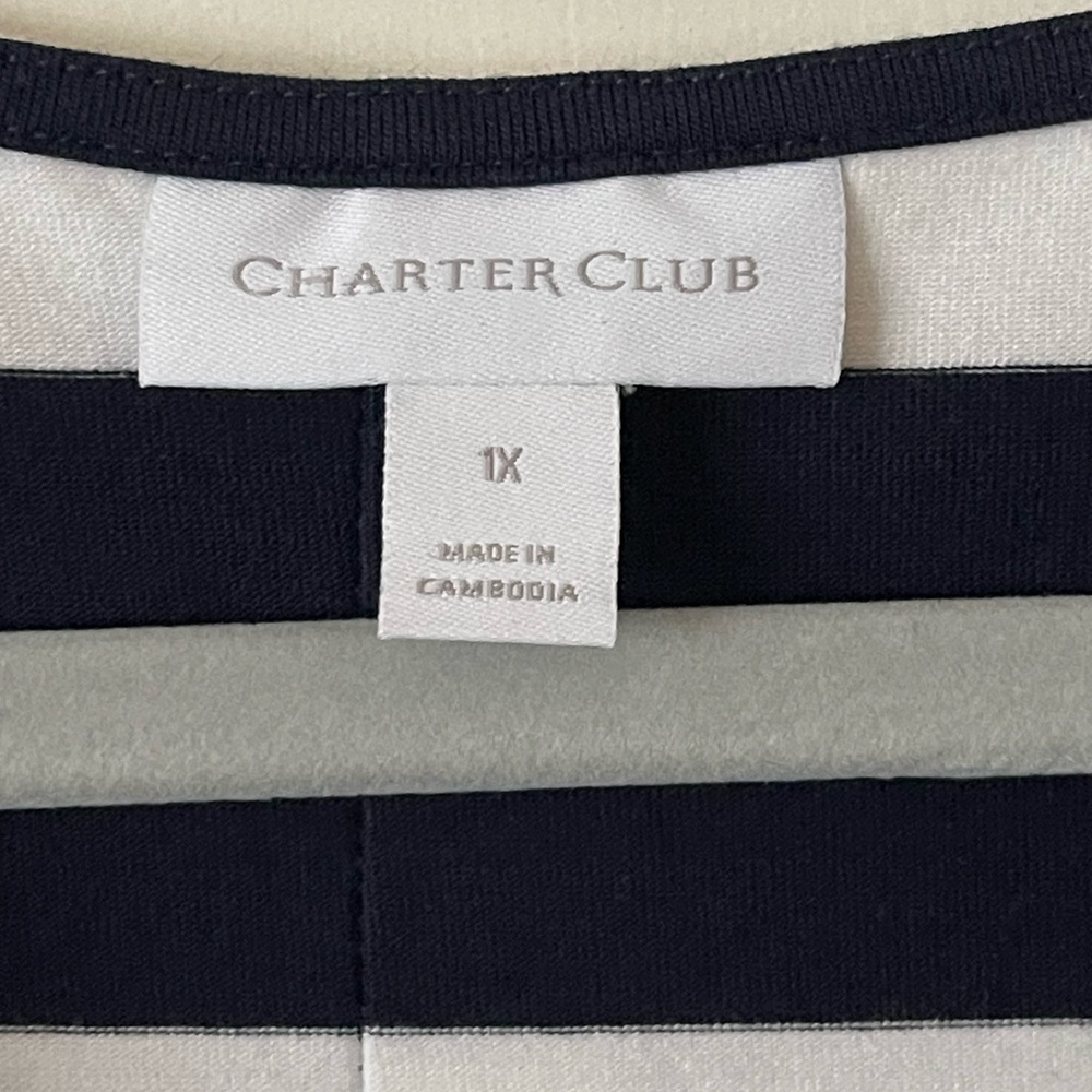 Charter ClubTop 1X - Picture 4 of 10
